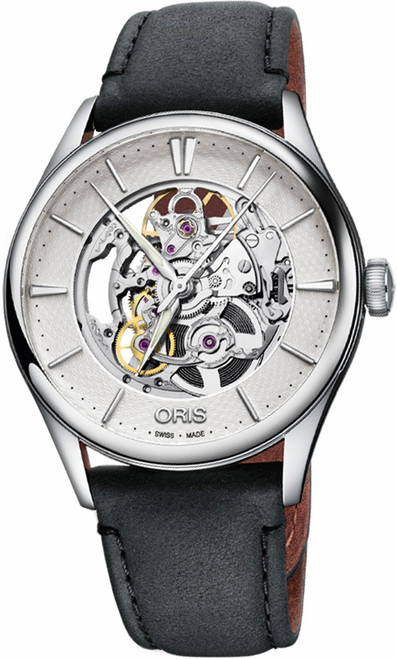 ORIS Artelier Skeleton 73477214051Ls-Black Image 1
