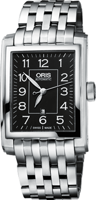 ORIS Rectangular Date Mens 56176574034Mb Image 1