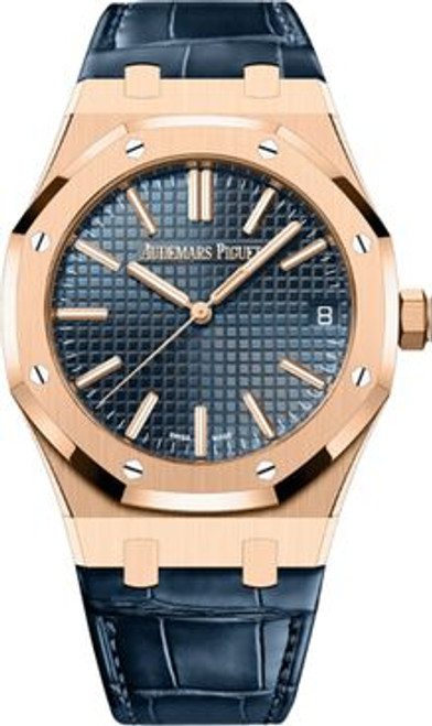 AUDEMARS PIGUET Royal Oak 18K Rose Gold Men'S Watch 15510Or.Oo.D315Cr.02 Image 1