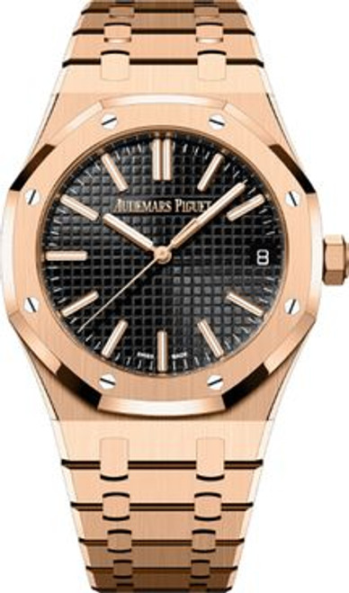 AUDEMARS PIGUET Royal Oak 18K Rose Gold Men'S Watch 15510Or.Oo.1320Or.04 Image 1