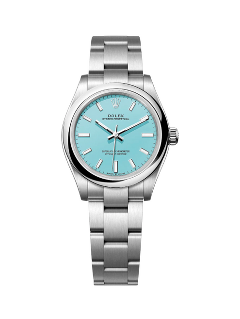 ROLEX Oyster Perpetual 31mm Turquoise Blue Dial - 277200