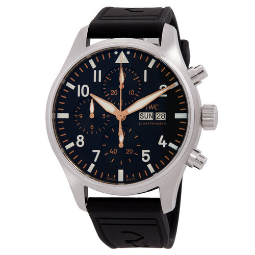 IWC  Pilots Chronograph APXGP Automatic Black Dial Men's Watch