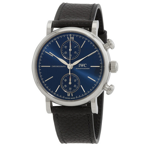 IWC  Portofino Chronograph Automatic 'LAUREUS SPORT FOR GOOD' Blue Dial Men's Watch