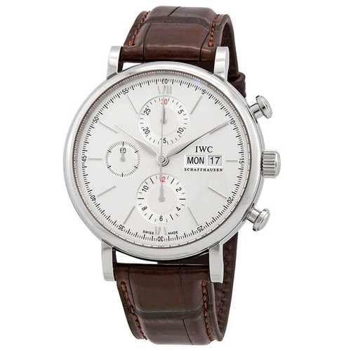 IWC  Portofino Chronograph Edition 150 Years Automatic White Dial Men's Watch