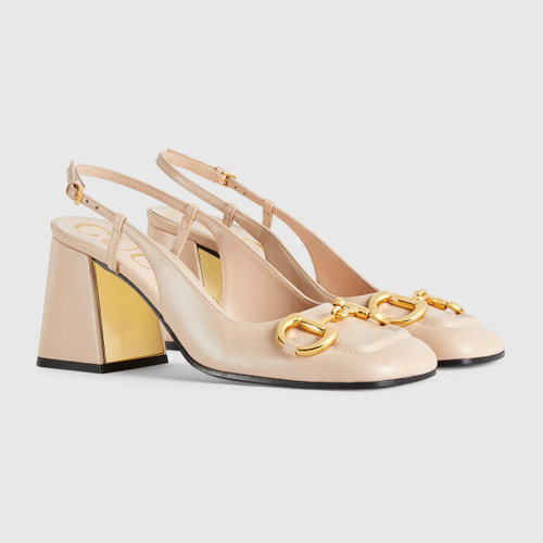GUCCI Mid-heel Slingback With Horsebit