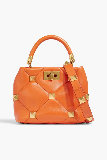 VALENTINO Garavani Roman Stud Quilted Leather Tote