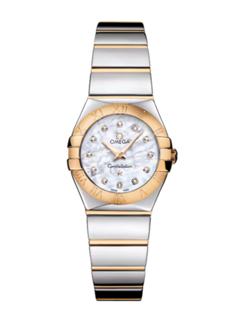 OMEGA Constellation Brushed Quartz Diamond Women's Watch