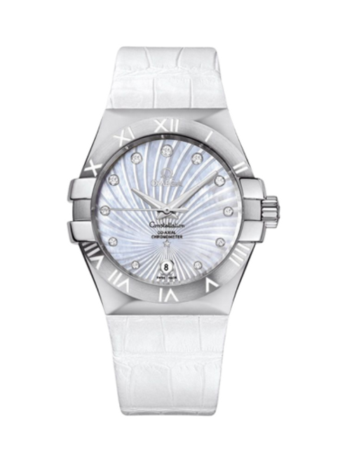 OMEGA Constellation White/Diamond Men's Watch