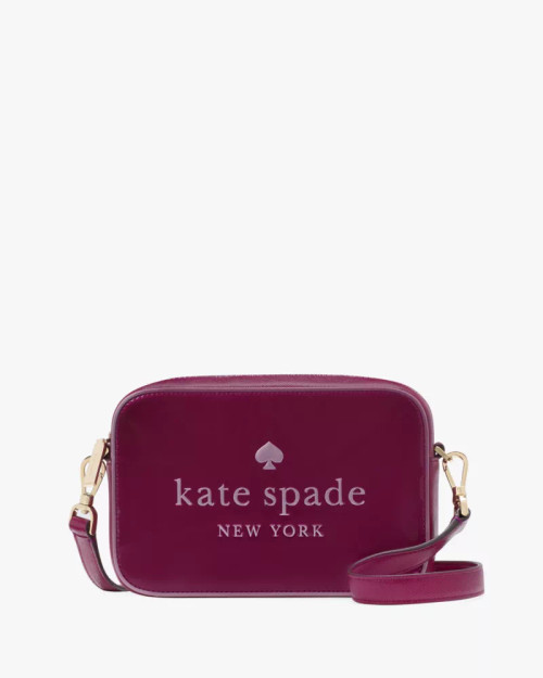 KATE SPADE  Oh Snap Colorblock Mini Camera Bag - Dark Raspberry Multi (@Delhi Studio)