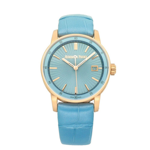 AUDEMARS PIGUET Watch Blue Dial Automatic 77410OR.OO.A344CR.01
