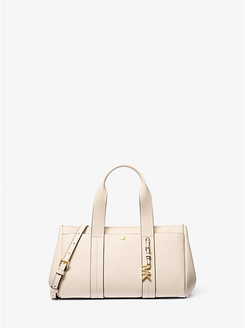 MICHAEL KORS Romee Small Pebbled Leather Satchel