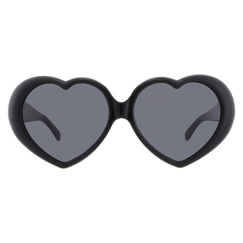 MOSCHINO Grey Irregular Ladies Sunglasses