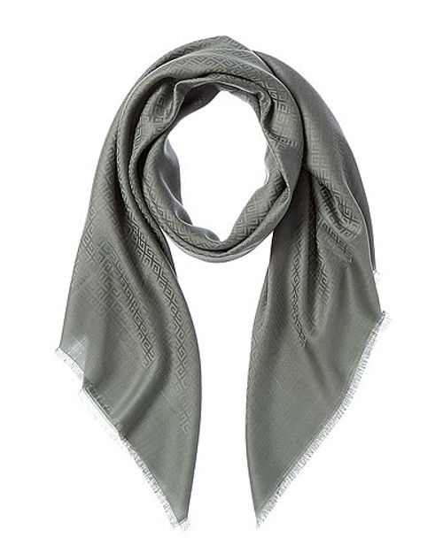 GIVENCHY 4G Square Large Wool & Silk-Blend Scarf