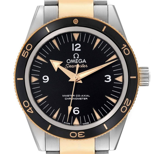 OMEGA Seamaster 300 Steel Yellow Gold Mens Watch 233.20.41.21.01.002 Image 1