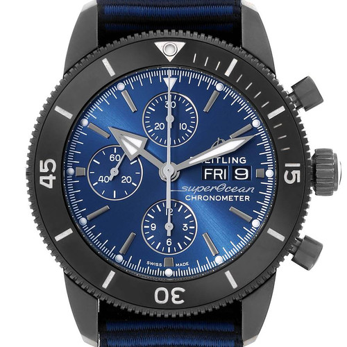 BREITLING Superocean Heritage Chronograph Dlc Steel Mens Watch M13313 Image 1