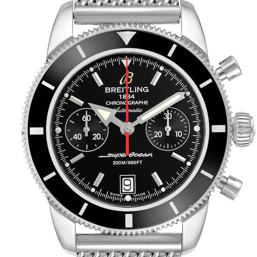 BREITLING Superocean Heritage Chrono Black Dial Mens Watch A23370 Image 1