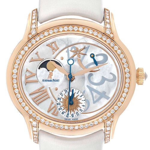 AUDEMARS PIGUET Millenary Starlit Sky Mop Diamond Ladies Watch 77315Or Image 1 AUDEMARS PIGUET Millenary Starlit Sky Mop Diamond Ladies Watch 77315Or Image 1