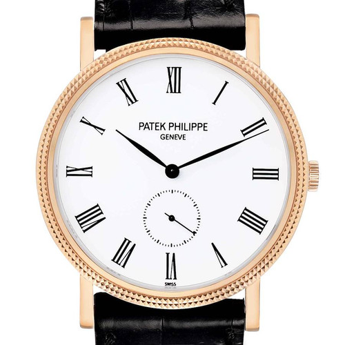 PATEK PHILIPPE Calatrava Rose Gold Mens Watch 5119 5119R Image 1 PATEK PHILIPPE Calatrava Rose Gold Mens Watch 5119 5119R Image 1