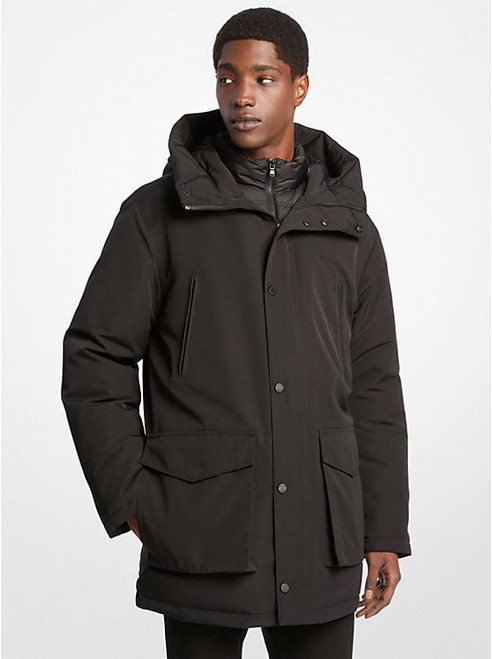MICHAEL KORS Paxville 2-In-1 Jacket BLACK Image 1