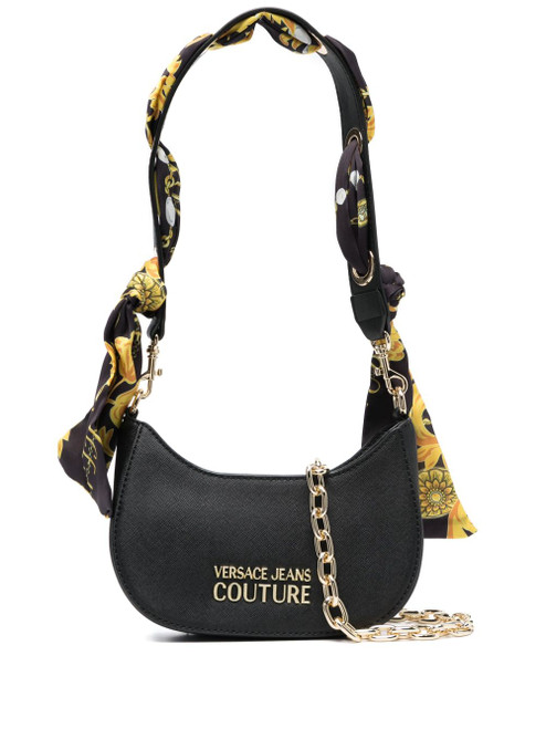 VERSACE JEANS COUTURE Thelma Faux-leather Shoulder Bag ( Arriving In Delhi )