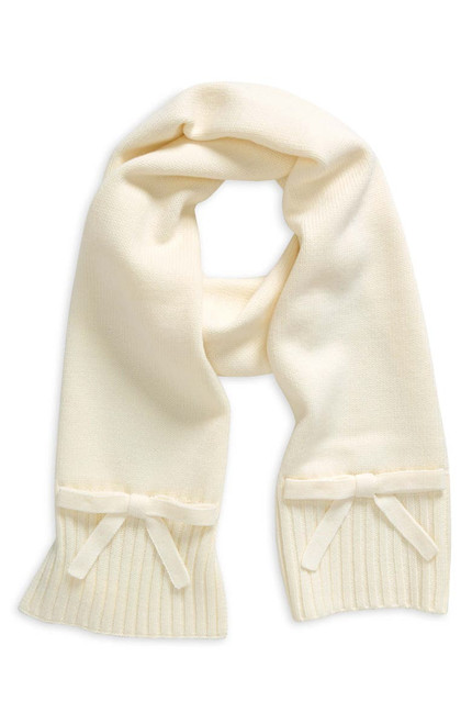 KATE SPADE bow accent scarf