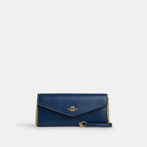 COACH Klare Wallet With Chain