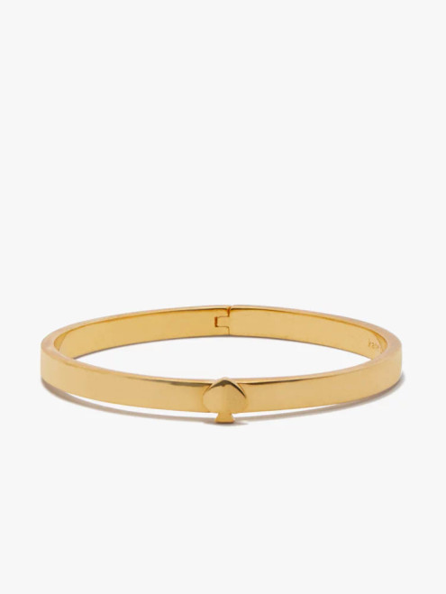 KATE SPADE Heritage Spade Thin Metal Button Bangle