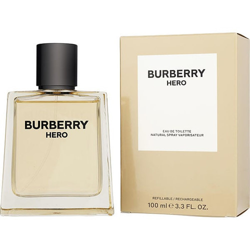 BURBERRY Hero Eau De Toilette Refillable Spray 3.4 Oz Image 1