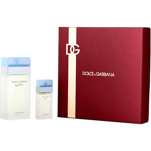 DOLCE & GABBANA D & G Light Blue Eau De Toilette Spray 6.7 Oz & Eau De Toilette Spray 0.84 Oz Image 1