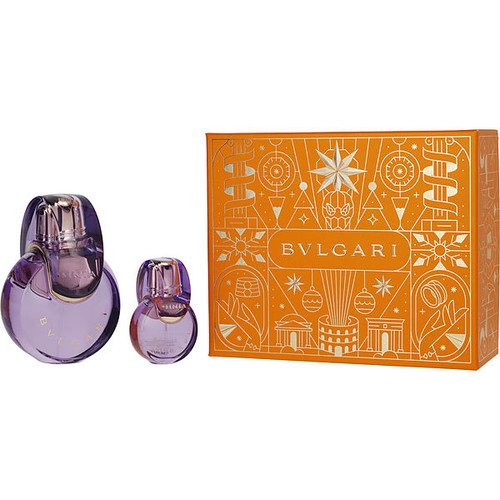 BVLGARI Omnia Amethyste Eau De Toilette Spray 3.4 Oz & Eau De Toilette Spray 0.5 Oz Image 1