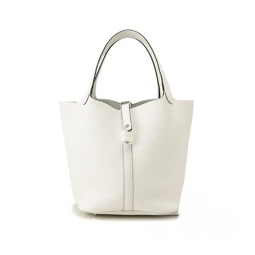 HERMES Picotin Lock MM New White