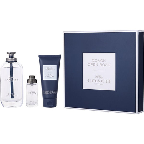 COACH  Eau De Toilette Spray 3.4 Oz & Shower Gel 3.4 Oz & Eau De Toilette Spray 0.5 Oz Image 1