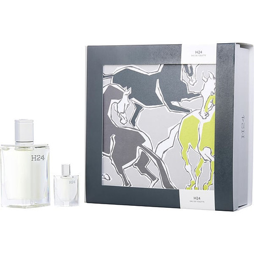 HERMES H24 Eau De Toilette Spray 1.7 Oz & Eau De Toilette 0.16 Oz Mini Image 1