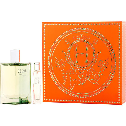HERMES H24 Herbes Vives Eau De Parfum Spray Refillable 3.4 Oz + Eau De Parfum Spray 0.5 Oz Image 1