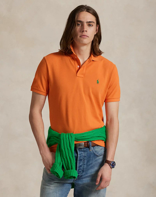 POLO RALPH LAUREN Slim Fit Mesh Polo Shirt(@Delhi Studio)