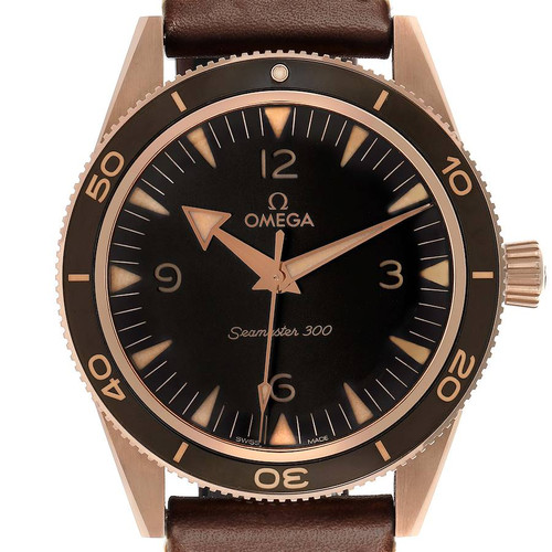 OMEGA Seamaster 300 Bronze Gold Mens Watch 234.92.41.21.10.001 Image 1