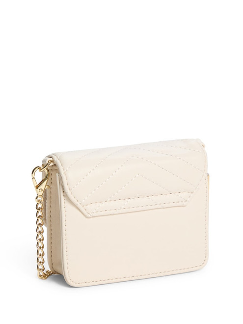 GUESS Elssie Card Case Crossbody OFF-WHITE Image 1