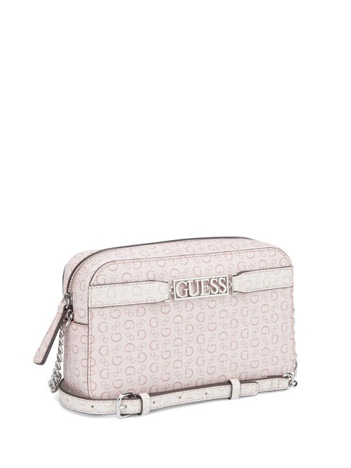 GUESS Perrez Logo Crossbody PINK Image 1