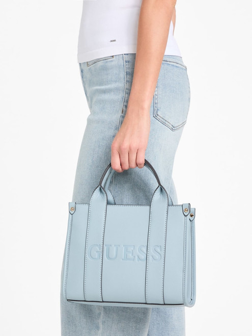 GUESS Rosse Small Carryall BLUE Image 1