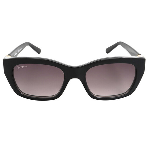 Ferragamo  Salvatore Grey Square Ladies Sunglasses