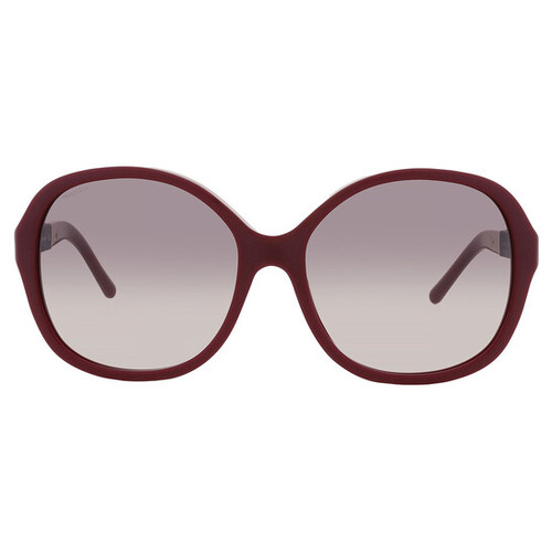 BURBERRY Gradient Grey Round Ladies Sunglasses Item