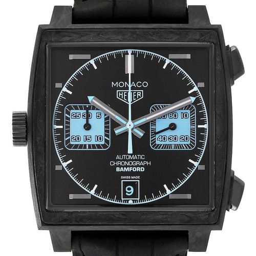 TAG HEUER Monaco Bamford Limited Edition Carbon Mens Watch Caw2190 Image 1