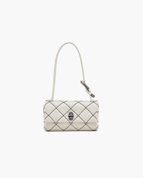 MARC JACOBS The Bi-Color Quilted Mini Dual Shoulder Bag