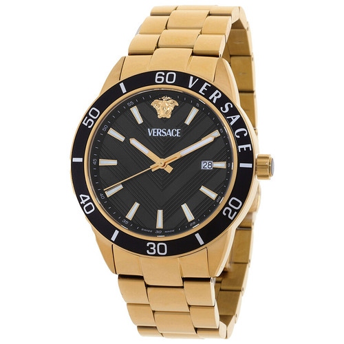 VERSACE  Greca Urban Quartz Black Dial Men's Watch (Arriving In Delhi) VERSACE  Greca Urban Quartz Black Dial Men's Watch (Arriving In Delhi)