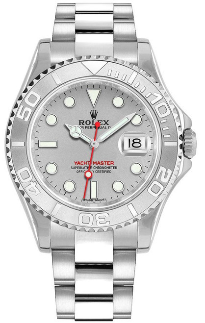 ROLEX Yacht-Master 40 Silver Dial Automatic Men'S Watch 16622 Image 1