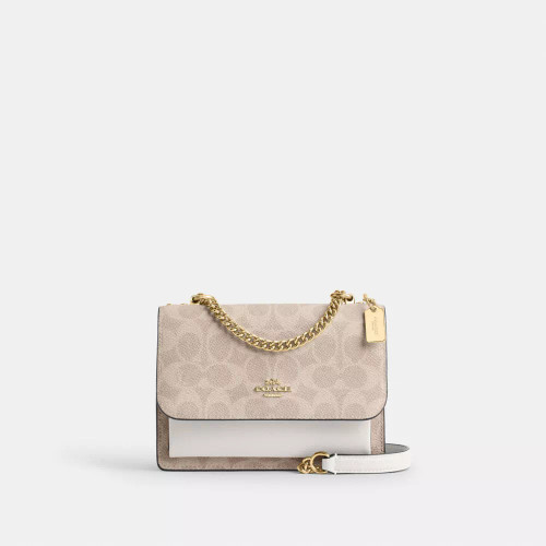 COACH Mini Klare Crossbody Bag In Signature Canvas