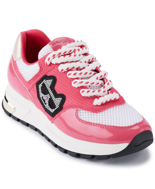 [Arriving] KARL LAGERFELD Mayu Lace Up Sneaker - Pink (@Delhi Shoes)