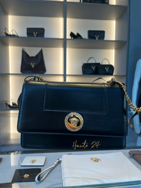 VERSACE Medusa Black Leather VERSACE Medusa Black Leather