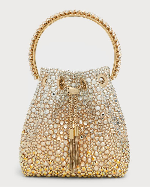 JIMMY CHOO Bon Bon Beaded Top-Handle Bag (@Delhi Studio)