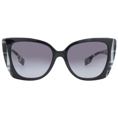 BURBERRY  Meryl Grey Gradient Butterfly Ladies Sunglasses ( Arriving In Delhi )